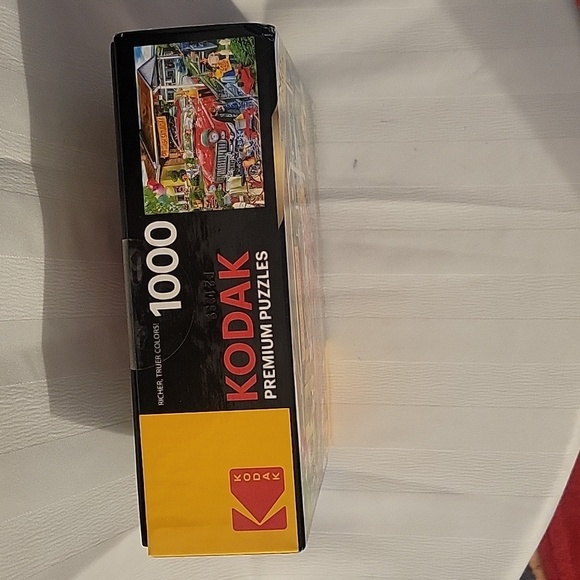 RoseArt 1000 Piece Puzzle Kodak Premium Jigsaw Car Wash Bonus Poster Colorful - Picture 3 of 5